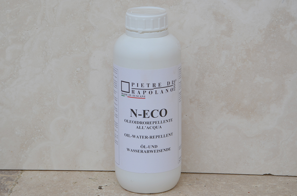 Обработка травертином «N-Eco» на водной основе.