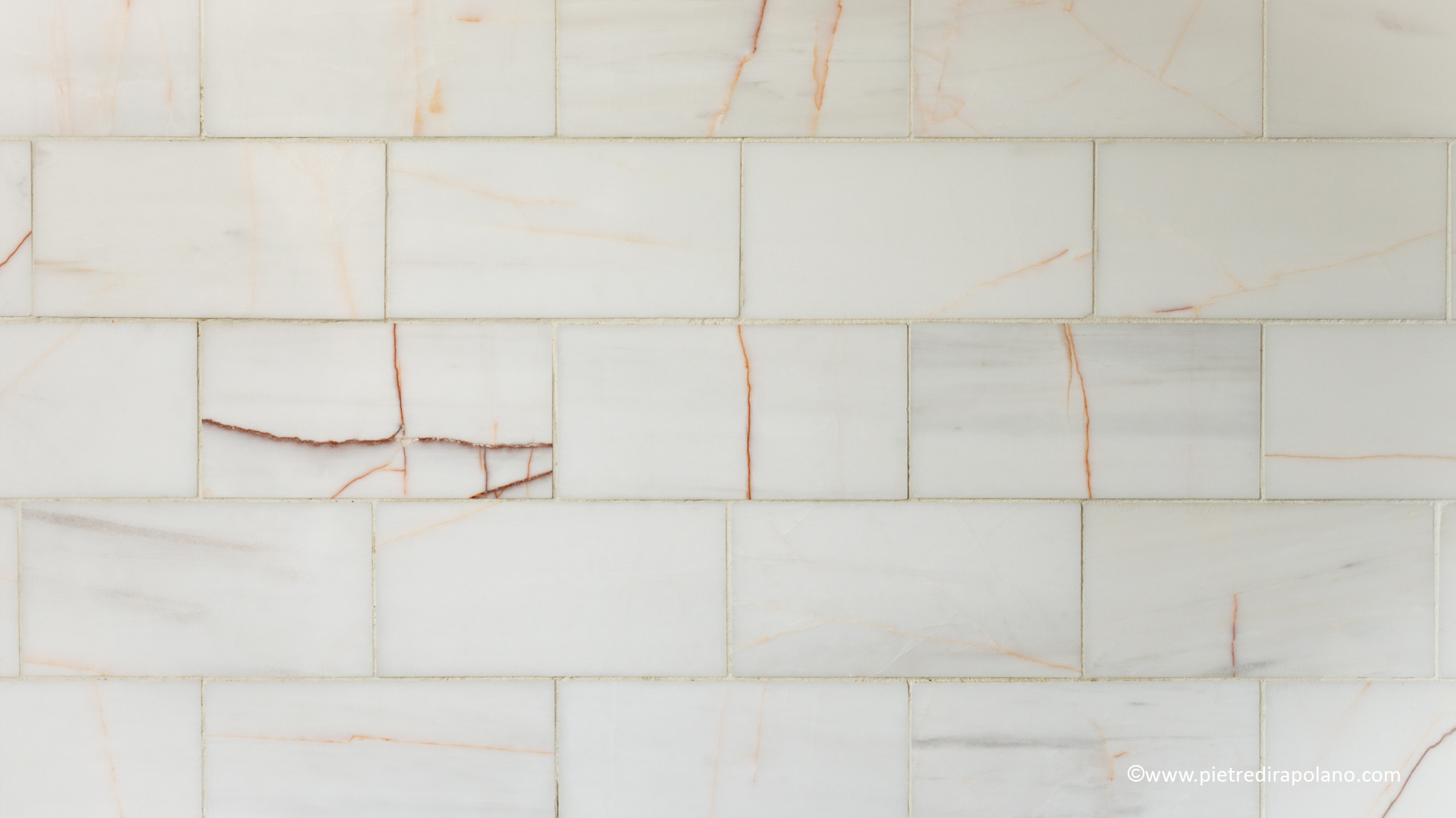 Плитка «Bianco Alba 7.5x15x1» Glossy