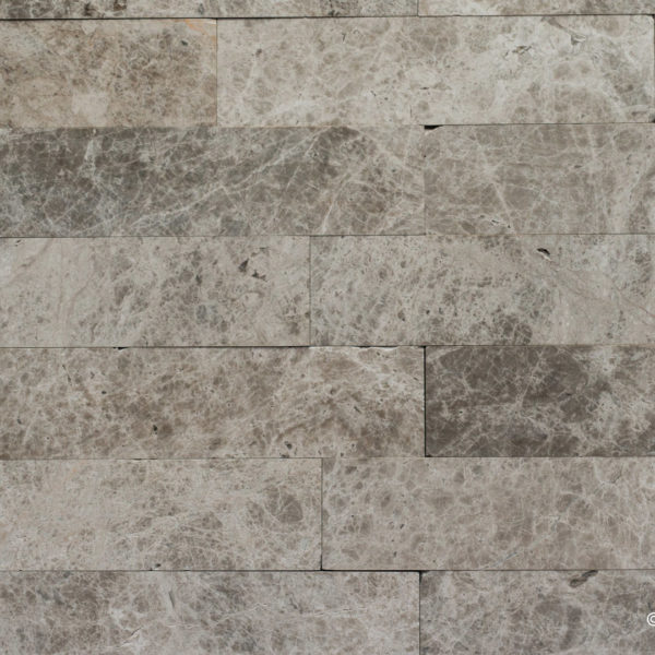 Полированная мраморная клепка Silver Shadow.