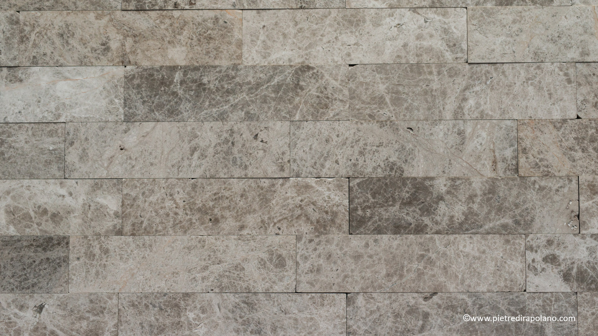 Полированная мраморная клепка Silver Shadow.